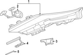 26605-5mp0a Nissan Genuine Daytime Run Lamp