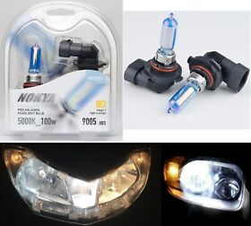 Nok8011 Nokya 5000k White 9005 Hb3 100w Two Bulbs Light Drl Daytime Replacement
