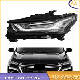 2935212 Nurniacl Left Side For 2022-2023 Chevrolet Teaverse Black Led Daytime Running Light Assy