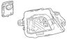 23350720 Oem New 18-19 Gm Cadillac Xts Sedan Passenger Side Daytime Running Lamp