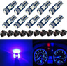 Oft50005-b-10 Blyilyb Blue Wedge Led Bulb Twist Sockets Replacement 696577835628
