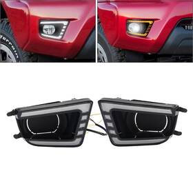 Onestart 845623407641 Led Daytime Running Light With Turn Signal Fog Lamp For Toyota Tacoma 2012-2015
