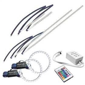 Oracle Lighting 1323-504 Drl Upgrade With Halo Kit For 16-18 Pilot-colorshift Simple Controller