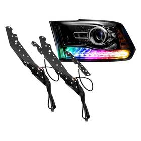 1327-332 Oracle Lighting For Ram 3500 13-18 Daytime Running Light Upgrade Kit Dynamic Colorshift Led