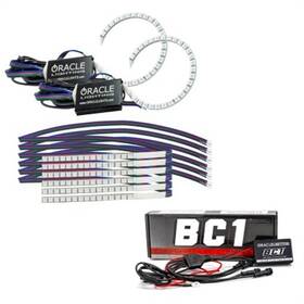 1348-335 Oracle Lighting Drl Upgrade With Halo Kit For 18-22 Mustang Ex.shelby-colorshift Bc1 Cntrl