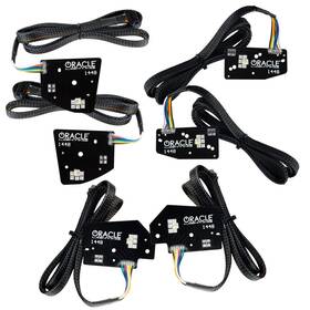 1448-339 Oracle Lighting 2019-2021 Ram 1500 Colorshift Tm Rgbw A Led Projector