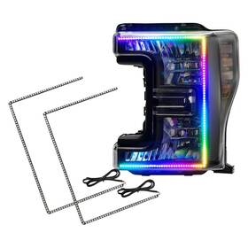 2522-332 Oracle Lighting For Ford F-250 Super Duty 17-19 Colorshift Led Daytime Running Light Upgrade Kit