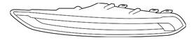 95b-941-182-d Porsche Genuine Daytime Run Lamp