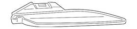 95b-953-042-c Porsche Genuine Turn Signal Indicator