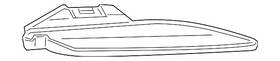 95b-953-082-e Porsche Genuine Daytime Run Lamp