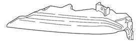 991-631-160-05 Porsche Genuine 2016-2019 911 - Daytime Run Lamp