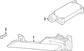 992-941-314-c Porsche Genuine Daytime Running Light