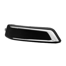 Crshl03530 Premium Replacement Parts Black Chrome Front Passenger Side Fog Light Cover