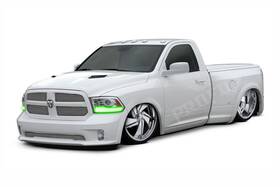 Led317 Profile Performance Pixel Drl Boards For 13-18 Dodge Ram Rgb Inserts