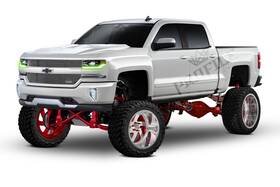 Led331 Profile Performance Pixel Drl Boards For 16-18 Chevrolet Silverado Rgb Inserts