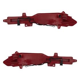17-5991-5992-00-2z8 Rareelectrical New Pair Of Daytime Running Lights Fits Hyundai Santa Fe 2021-2023 By Hy2831103