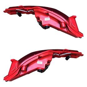 17-5993-5994-00-2z8 Rareelectrical New Pair Of Daytime Running Lights Fits Hyundai Santa Fe 2021-2023 By Hy2833100