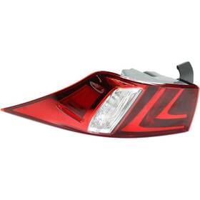 Repl730326-pio Rareelectrical New Left Tail Lights For Lexus Is250 Is350 Is200t Is300 2014-2016 By Lx2804114