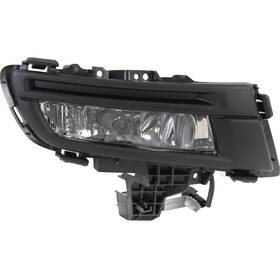 Repm107503-z8 Rareelectrical New Right Front Fog Light Fits Mazda 3 Sport Gx By Bap151680c Ma2593113