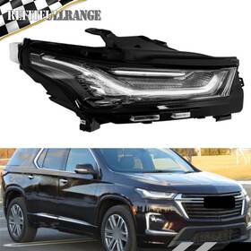 Rr3284736 Refitfullrange Black Daytime Running Light Lamp Right Side For 2022-2023 Chevrolet Teaverse