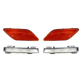 Bndl-283293 Replacement 4-piece Kit Driver And Passenger Side Daytime Running Lights