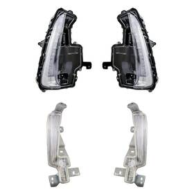 Replacement Bndl-283395 For Toyota Prius Prime 19-21 4-piece Kit Driver And Passenger Side Daytime