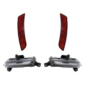 Bndl-283952 Replacement 4-piece Kit Driver And Passenger Side Daytime Running Lights