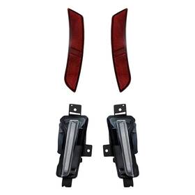 Replacement Bndl-283964 For Chevy Camaro 16-21 4-piece Kit Driver And Passenger Side Daytime Running