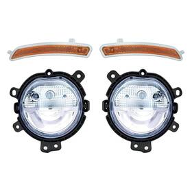 Bndl-284093 Replacement 4-piece Kit Driver And Passenger Side Daytime Running Lights