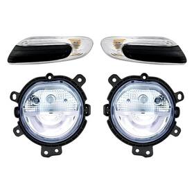 Bndl-284095 Replacement 4-piece Kit Driver And Passenger Side Daytime Running Lights