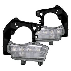 Vs-id0101aa0066r00 Replacement For Toyota Highlander 14-16 Daytime Running Light Set Standard Line Vs-id0101aa0066r00 Replacement For Toyota Highlander 14-16 Daytime Running Light Set Standard Line