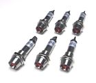 Rinb12 Bbt Volt Red Led Indicator Lights In Chrome Bezels