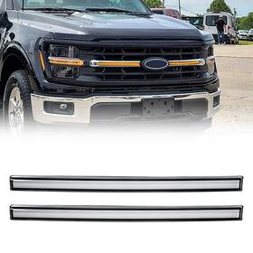 Rh-whxltled24 Rongher Clear Lens Led With Drl And Sequential Turn Signal Lights For 2024 Ford F150 Xlt