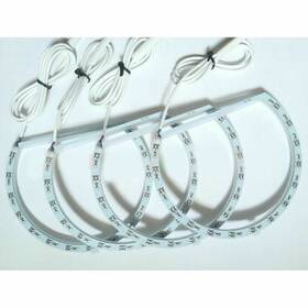 Ry Tech 2829 4pcs Muti-color Led Headlight Halo Ring Angel Eye For Dodge Challenger 2008-2014