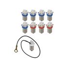 Sd-6456-ga-bl Scott Drake Gauge Cluster Led Kit Blue Mustang Standard Interior