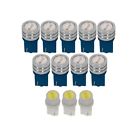 Sd-7173-ga-bl Scott Drake Gauge Cluster Led Kit Blue Mustang