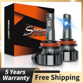 Hrtssdr52414781 Sealight 2x Sf2 H11 Fog Led Headlight Bulb Conversion Kit 6000k Blue Bright