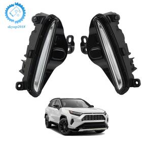 Su1014710ku Skyup2018 Set Of 2 Daytime Running Lights For 2021-2023 Toyota Rav4 Hybrid Lh&rh Black