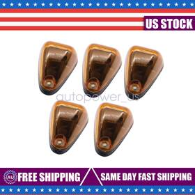 6c3z-15442-a Soillar 8c3z-15442-c Us For 99-16 Ford F350 F450 Super Duty 5x Amber Led Cab Roof Marker Light Kit