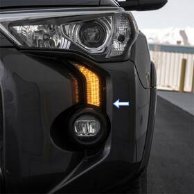 Speed-lume Spdr011rn4-tm2 Led Daytime Running Light Drl For 2010-2024 Toyota 4runner Fog Lamp Turn Signal