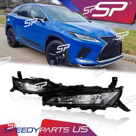 Dr57 Speedyparts Led Drl Daytime Running Lights Fog Lamp For Lexus Rx350 Rx450h 2020 2021 2022