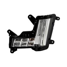 Fl-caes15-led-drl-l Spyder Driver Side Factory Style Led Fog Light W Drl And Turn Signal
