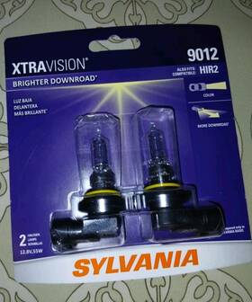 9012xv.bp2 Sylvania New -9012 Xtravision High Performance Halogen Headlight Bulb 2 Bulbs