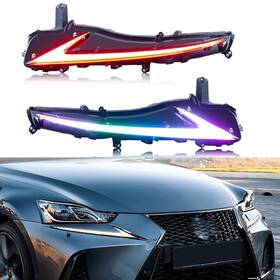 Tt-is-r155-rgb T T-abc Led Rgb Drl For Lexus Is250 Is350 Is200t Is300 2017-2020 Daytime Running Lights