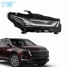 628992 Techme17 Led Daytime Running Light Assy For 2022-2023 Chevrolet Teaverse Black Right Side
