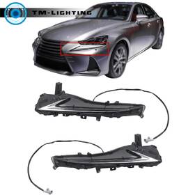 Tml3614328mt Thor-more-lighting Lh Rh Side Led Daytime Running Lights Turn Lamps For 2017-2020 Lexus Is300 Is350