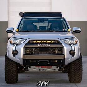 Toc-performance Toc-dr011rn4-tm2 Clear Daytime Running Lights For 2014-2024 Toyota 4runner Drl Assembly Dynamic