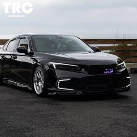 Trc005civ221 Trc-automotive Drl Fog Light For 2022-2024 Honda Civic Led Daytime Running With Turn Signal