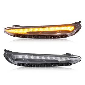 Ds01-kna21-005-2us-lr Ttun 2pcs Led Daytime Running Light For 2022-2023 Hyundai Kona Drl Pair 92208-j9610