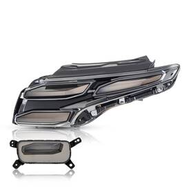 Ds01-tcn24-005-2us-set-l Ttun Led Daytime Running Lamp Dark Lens For 2025-2026 Hyundai Tucson Driver Left